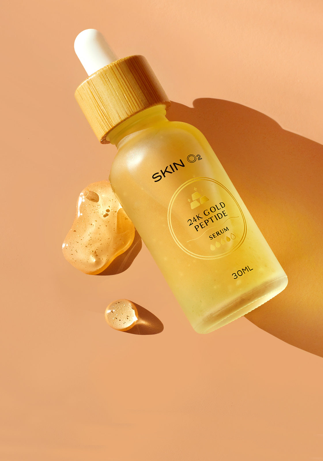 مصل الببتيد الذهبي عيار 24 قيراط