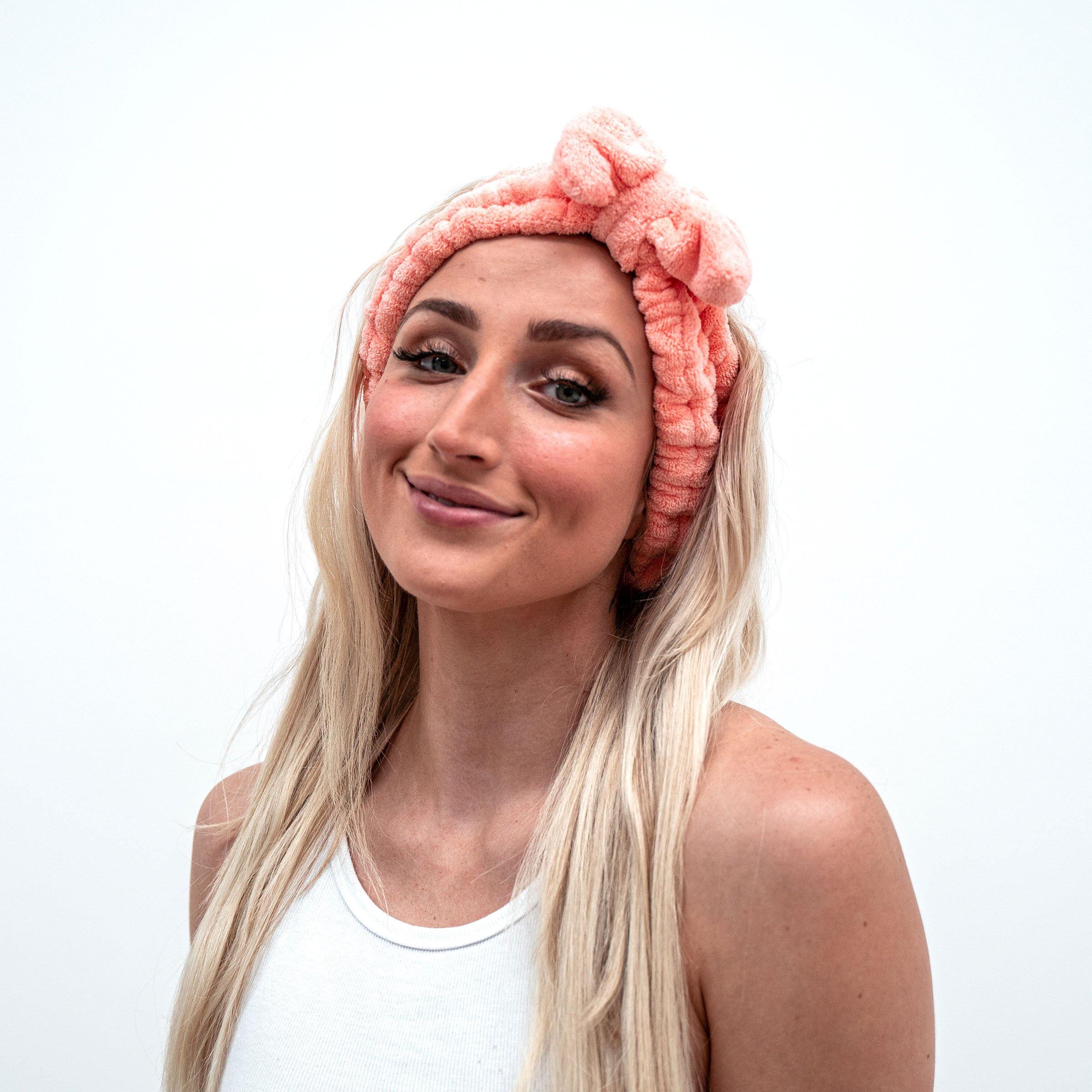 لوكس عصابة رأس منشفة القوس