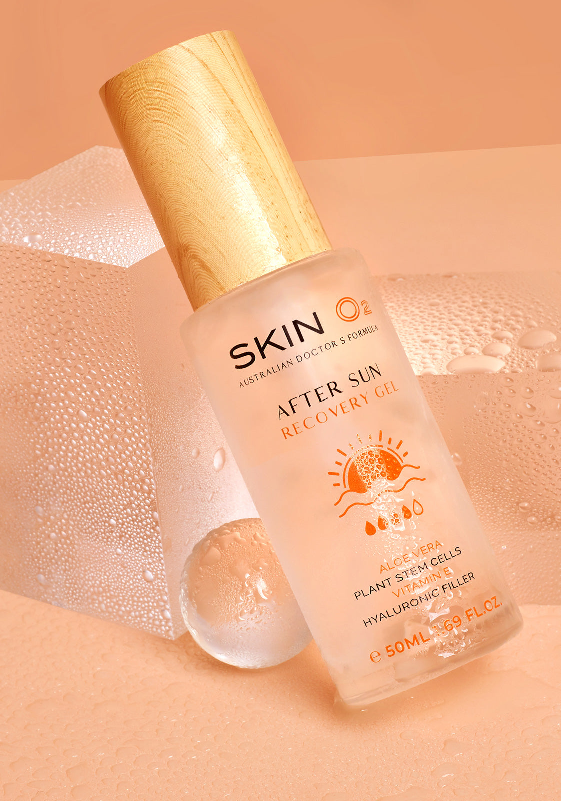 جل التعافي بعد التعرض للشمس