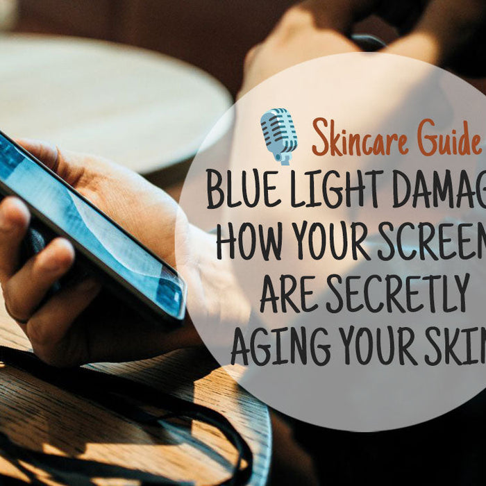 💻 Blue Light Damage: How Your Screens Are Secretly Aging Your Skin