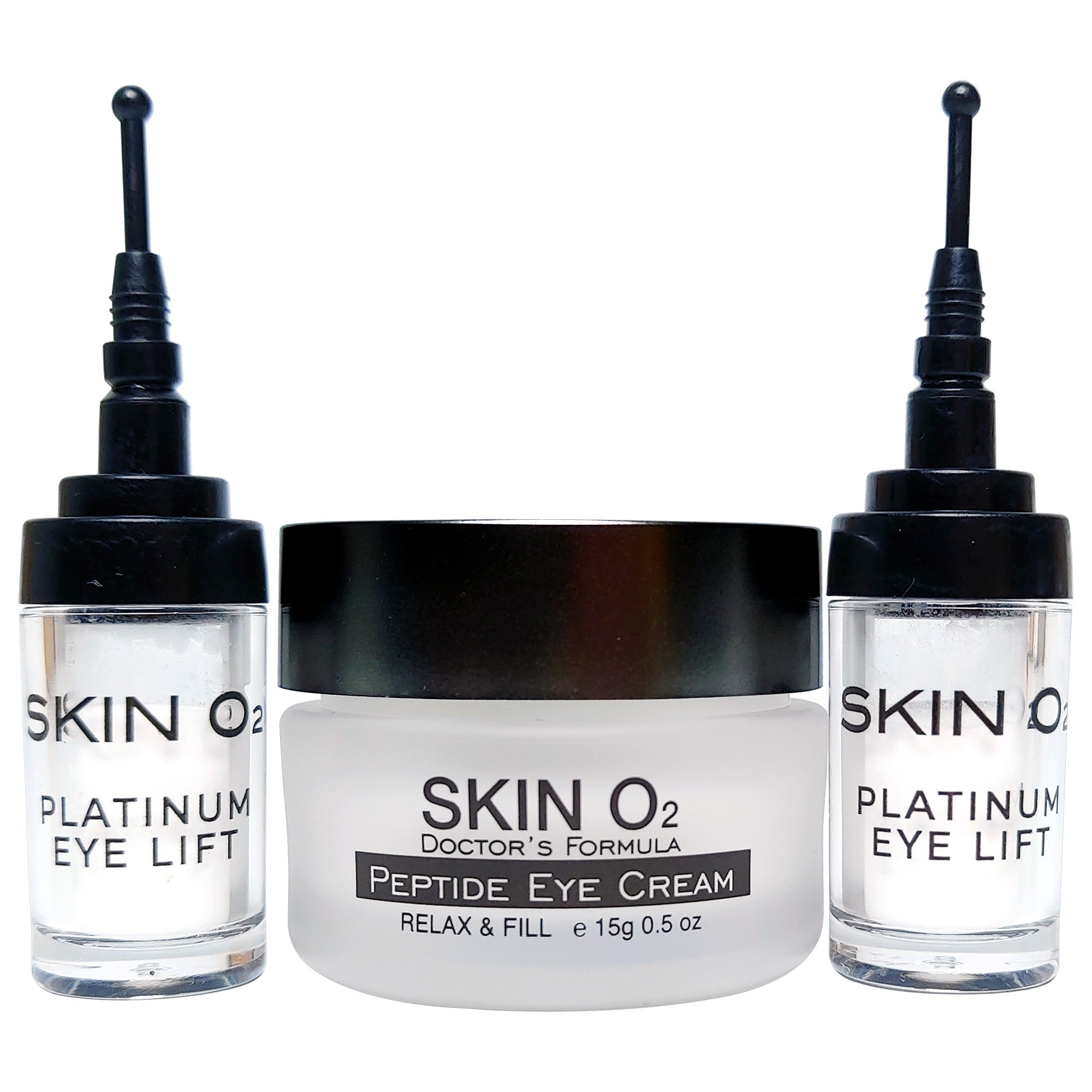 Peptide Anti-Ageing Eye Cream + Platinum Dark Circle Eye