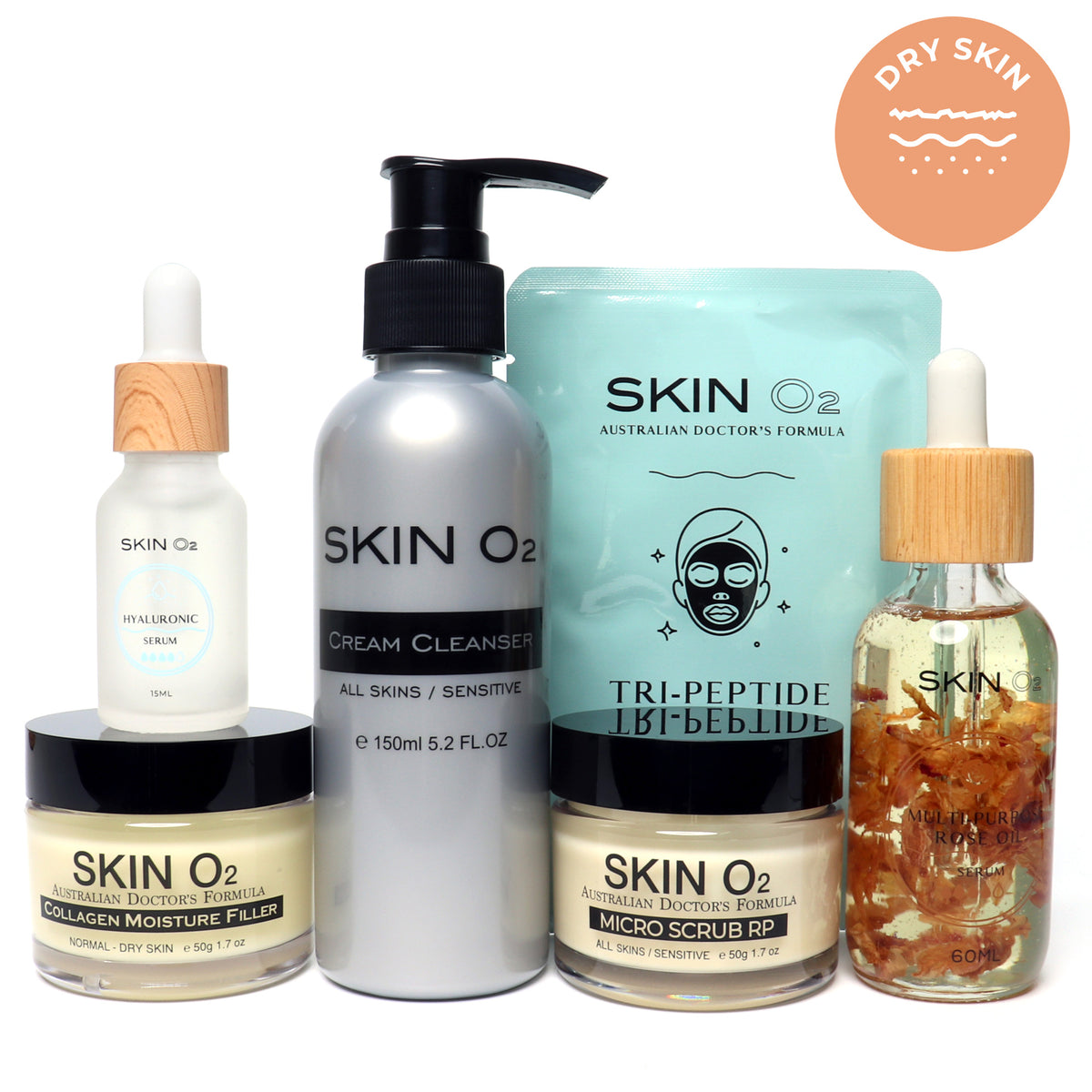 Dry Skin Pro Bundle by Skin O2 Middle East